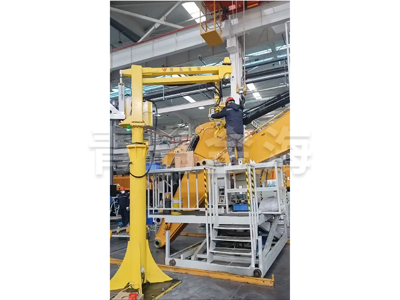 斗桿銷軸搬運(yùn)機(jī)械手